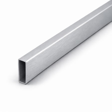 Труба 30х10х1,5мм, длина 3000мм, нержавеющая сталь, сатин